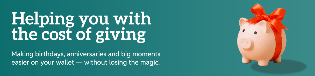 Helping you with the cost of giving
