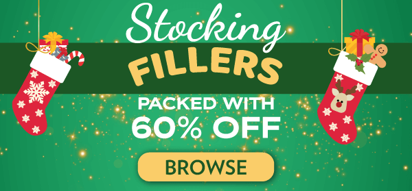 Stocking Fillers - Packed with 60% Off