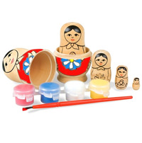 Paint Your Own Russian Dolls