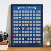 Thumbnail 1 - 100 Things To Do With Dad Scratch Poster
