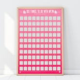 Thumbnail 4 - 100 Things To Do with Mum Scratch Poster