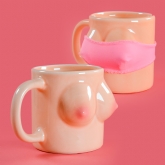 Thumbnail 1 - Boob Mug with Removable Bra