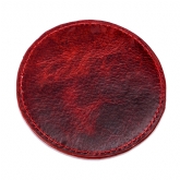 Thumbnail 3 - Cricket Red Buffalo Leather Coaster