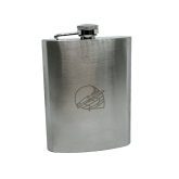 Thumbnail 3 - Buffalo Leather Cricket Hip Flask