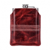 Thumbnail 5 - Buffalo Leather Cricket Hip Flask