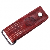 Thumbnail 3 - Cricket Buffalo Red Leather Screw Key Chain