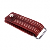 Thumbnail 4 - Cricket Buffalo Red Leather Screw Key Chain