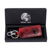 Thumbnail 2 - Cricket Red Buffalo Leather Key Fob
