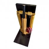 Thumbnail 2 - Wooden Cricket Bookend