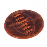 Thumbnail 2 - Rugby Buffalo Leather Coaster