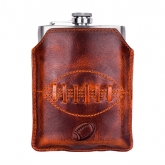 Thumbnail 2 - Rugby Buffalo Leather Hip Flask