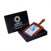 Thumbnail 2 - Rugby Buffalo Leather Luggage Tag