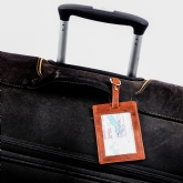 Thumbnail 3 - Rugby Buffalo Leather Luggage Tag