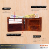 Thumbnail 5 - Rugby Buffalo Leather Wallet
