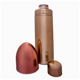 Thumbnail 4 - Bullet-Shaped Brass & Copper-Plated Cocktail Shaker