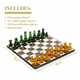 Thumbnail 2 - Deluxe Glass Chess