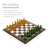 Thumbnail 5 - Deluxe Glass Chess