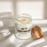 Thumbnail 2 - Funny 40th Birthday Candle - Old Scent