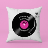 Thumbnail 6 - Personalised 40th Birthday Retro Record Cushion