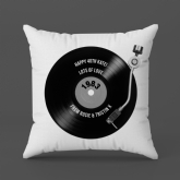 Thumbnail 8 - Personalised 40th Birthday Retro Record Cushion