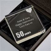 Thumbnail 2 - Personalised 50th (Golden) Anniversary Keepsake