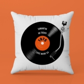 Thumbnail 8 - Personalised 50th Birthday Retro Record Cushion