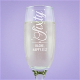 Thumbnail 2 - Personalised 60th Birthday Prosecco Glass