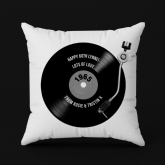 Thumbnail 7 - 60th Birthday Retro Record Personalised Cushion