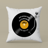 Thumbnail 9 - 60th Birthday Retro Record Personalised Cushion