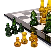 Thumbnail 1 - Deluxe Glass Chess