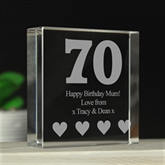 Thumbnail 1 - Personalised 70th Birthday Keepsake