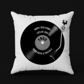Thumbnail 7 - Personalised 70th Birthday Retro Record Cushion