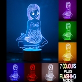 Thumbnail 5 - Optical Illusion Colour Changing 3D Lamps with Touch Control