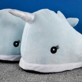 Thumbnail 6 - Narwhal LED Light Up Slippers