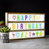 Thumbnail 1 - A4 Light Box Colourful Letter Pack