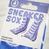 Thumbnail 6 - Blue Sneaker Novelty Socks