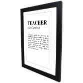 Thumbnail 4 - Personalised Teacher Dictionary Definition Print