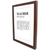 Thumbnail 3 - Personalised Teacher Dictionary Definition Print