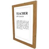 Thumbnail 2 - Personalised Teacher Dictionary Definition Print