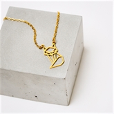 Thumbnail 2 - Geometric Fox Necklace