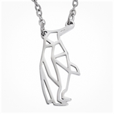 Thumbnail 4 - Geometric Penguin Necklace