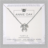 Thumbnail 1 - Geometric Turtle Necklace