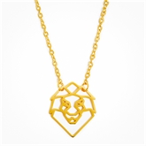 Thumbnail 4 - Geometric Lion Necklace