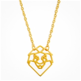Thumbnail 4 - Geometric Lion Necklace