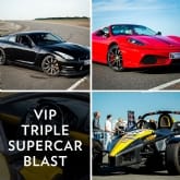 Thumbnail 1 - VIP Triple Supercar Blast