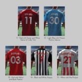 Thumbnail 10 - Personalised Football Shirt Print Choice