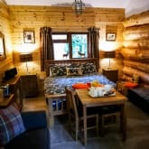 Thumbnail 2 - Two Night Stay in a Log Cabin at Badgers Wood, Hoo Zoo and Dinosaur World