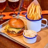 Thumbnail 2 - Gourmet Burger Meal and a Craft Beer for Two