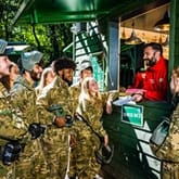 Thumbnail 3 - Forest Paintballing Day for Four with Pizza Hut Lunch