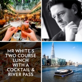 Thumbnail 1 - Mr White's Two Course Lunch with a Cocktail & River Pass